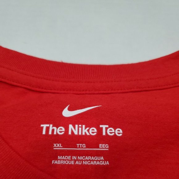 NWT Chicago Bulls DeMar DeRozan Red 2021 City Edition Nike Jersey T-Shirt XXL - Picture 8 of 8